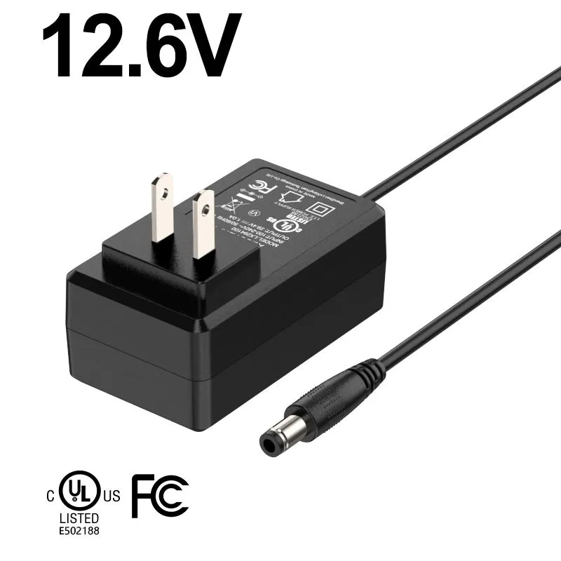 Адаптер за захранване на електрически скутер 12.6v 2A за стенен монтаж