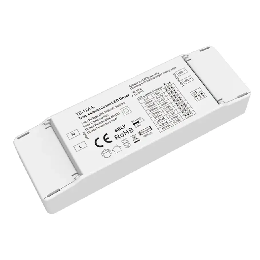 12W постоянен ток Triac димиращ LED драйвер