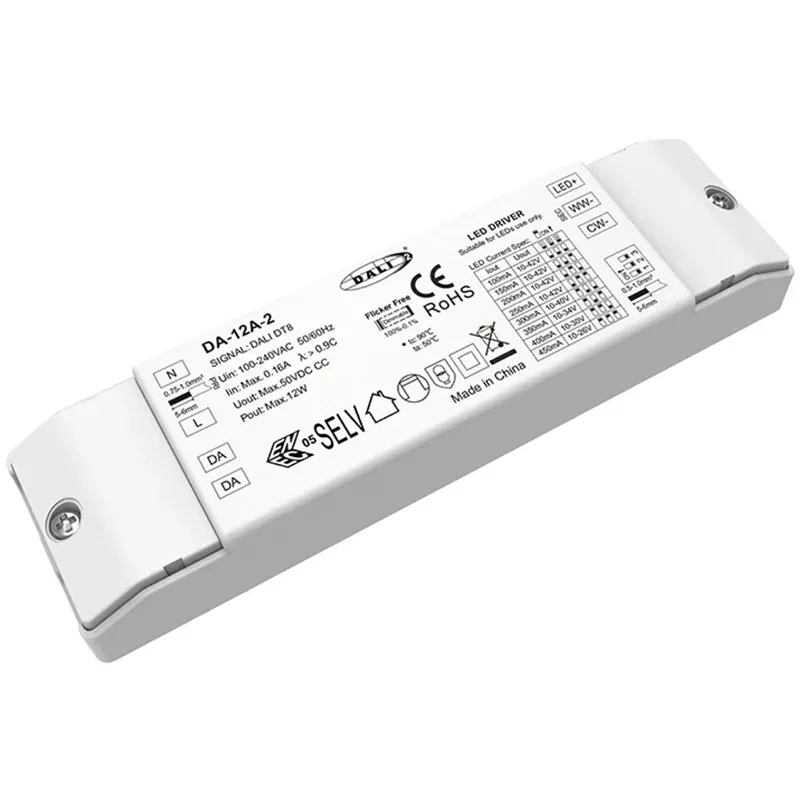 12W DALI CW WW CCT Димируем LED драйвер