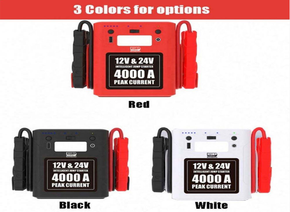 Относно 12V 24V 56000mAh зарядно устройство за литиева батерия и стартер за аварийни автомобили