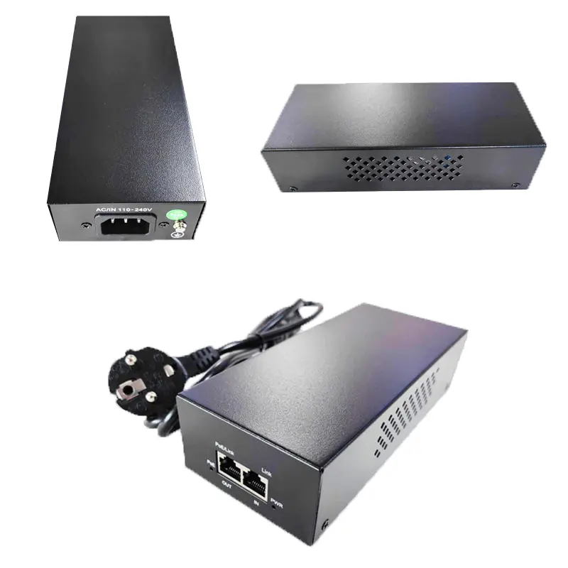 48V 90W PoE инжектор PoE адаптер
