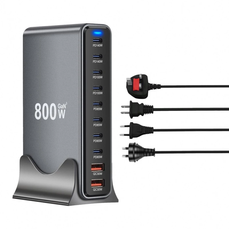 800W настолно PD зарядно устройство