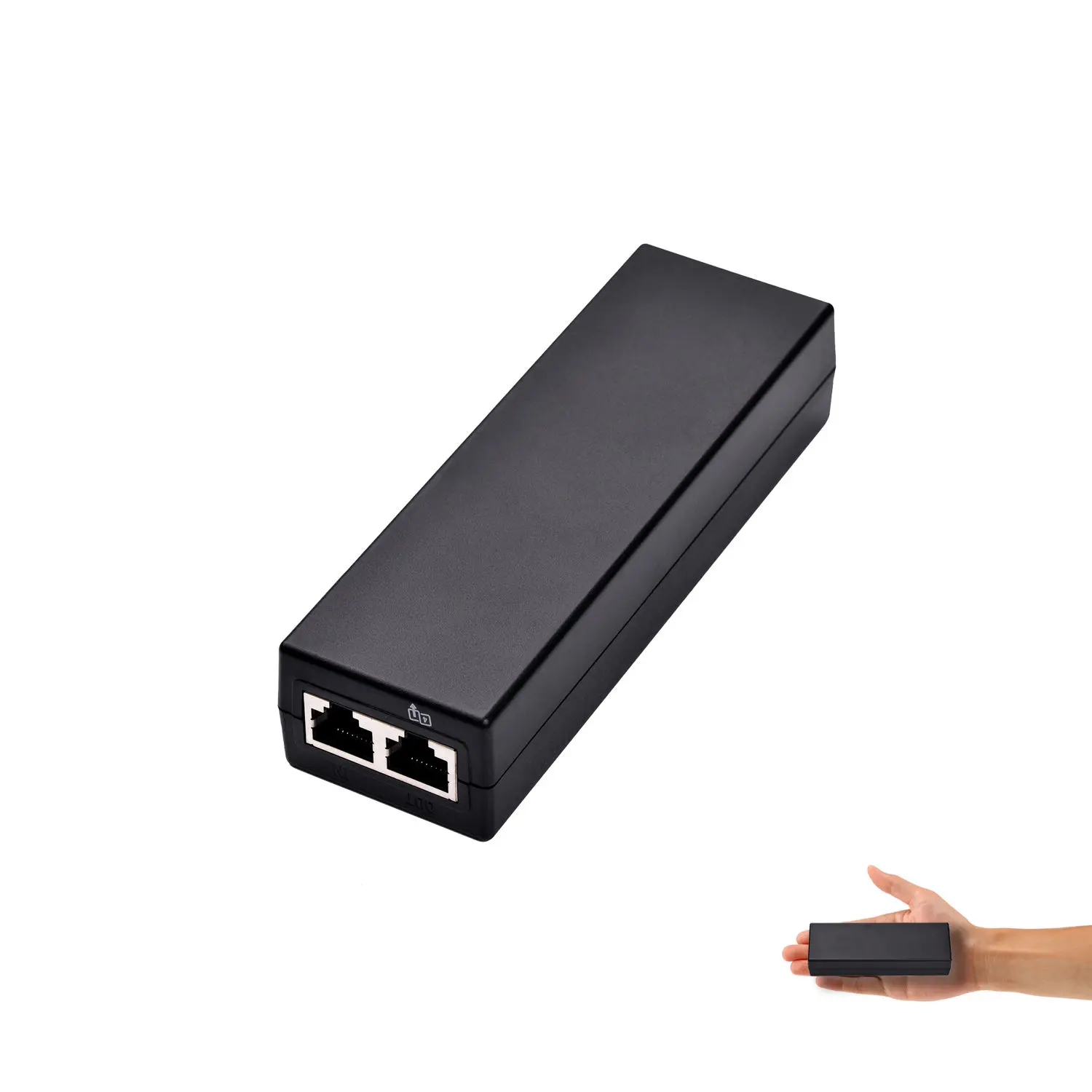 802.3afat 48V 30W 1000Mbps Gigabit Ethernet PoE инжектор