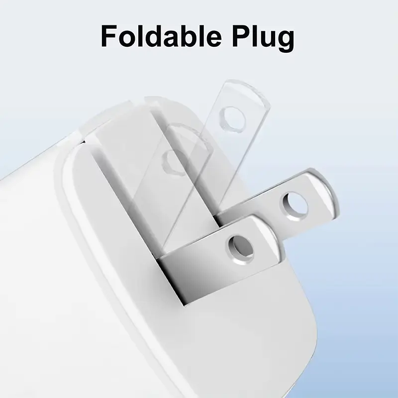 PD20W Mini Size зарядно устройство със сгъваем американски щепсел